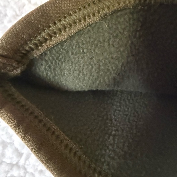 Two toned green fleece lined pants - Picture 3 of 13